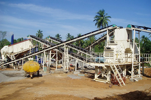 línea de producción de Residuos de la construcción